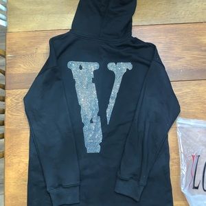 Vlone X Swarovski Friends Rhinestone Hoodie
